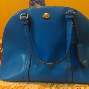 Coach Peyton Leather Cora Domed Satchel, No. B1481-F25671